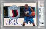 Upper Deck 2003-2004 Exquisite Collection Noble Nameplates #NN-GR Glenn Robinson 13/25 / BGS Grade 9 / Auto Grade 10