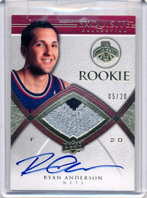 Upper Deck 2008-2009 Exquisite Collection Rookie Parallel #73 Ryan Anderson 5/20