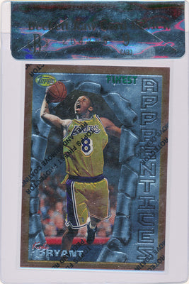 Topps 1996 Finest Apprentice #74 Kobe Bryant