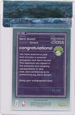 Fleer 2007-2008 Ultra Signature Class #SCKD Kevin Durant 2/50 / Auto Grade 10