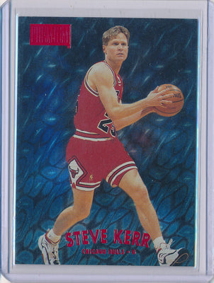 SkyBox 1997-1998 Premium Star Rubies #32SR Steve Kerr 28/50