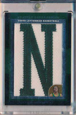 Topps  2007-2008 Letterman Patch #LP-KD Kevin Durant 7/9