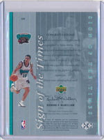 Upper Deck 1999-2000 SP Authentic Sign Of The Times #MB Mike Bibby