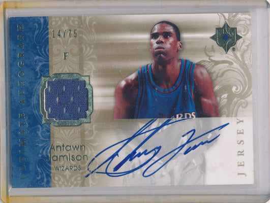 Upper Deck 2006-07 Ultimate Collection  Ultimate Jersey Autographs #AU-JA Antawn Jamison 14/75