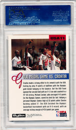 Skybox 1992  Olympic Team #USA11 Michael Jordan  / PSA Grade 10