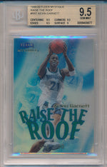 Fleer 1999-2000 Mystique Raise The Roof #7/10RR Kevin Garnett 98/100 / BGS Grade 9.5