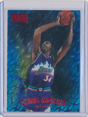 SkyBox 1997-1998 Premium Star Rubies #223 Chris Morris 7/50