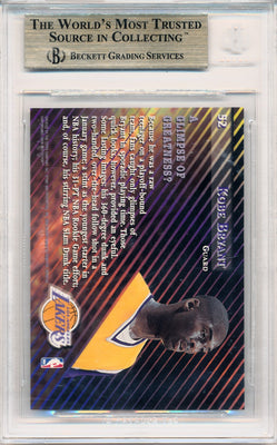 Topps 1996-1997 Stadium Club Members Only 55 #52 Kobe Bryant  / BGS Grade 9.5