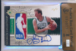 Upper Deck 2006-2007 Ultimate Collection Autograph NBA Logo Patch #UAL-LB Larry Bird 1/1 / BGS Grade 8 / Auto Grade 10