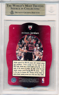 Upper Deck 1996 SPx Gold #8 Michael Jordan  / BGS Grade 9.5