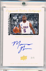 Upper Deck 2009-2010 Exquisite Collection Rookie Parallel #56 Marcus Thornton 3/5