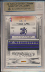 Panini  2009-2010 Prestige Bonus Shots #204 Tyreke Evans 2/10 / BGS Grade 9.5