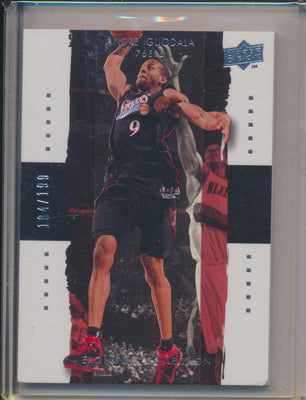 Upper Deck 2009-2010 Exquisite Collection Base #34 Andre Iguodala 184/199