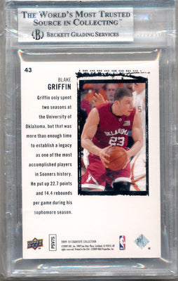 Upper Deck 2009-2010 Exquisite Collection Rookie Parallel #43 Blake Griffin  12/23 / PSA Grade None  / BGS Grade 9 / Auto Grade None