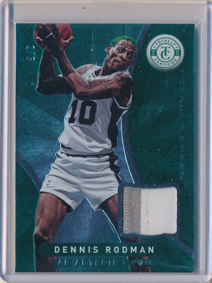 Panini 2012-2013 Totally Certified Totally Green #62 Dennis Rodman 2/5