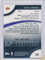 Topps 2008 Finest  #24 Kobe Bryant