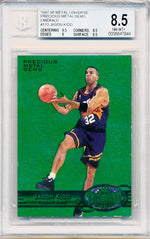 Skybox 1997-1998 Metal Universe Championship Precious Metal Gems Green #113 Jason Kidd 9/100 / BGS Grade 8.5