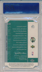 Upper Deck 1998-1999 SP Authentic Sign Of The Times #RM Ron Mercer  / PSA Grade 10