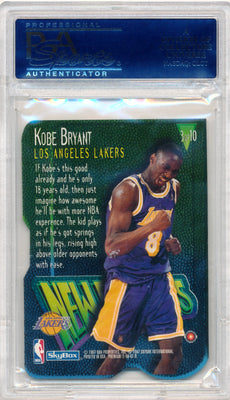 Skybox 1996 Premium New Editions #3 Kobe Bryant 3/10 / PSA Grade 10