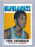 Topps 1996-1997 Finest Reprint Refractor #29 Nate Archibald