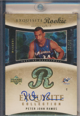 Upper Deck 2004-2005 Exquisite Collection Gold RPA #75 Peter John Ramos 22/34