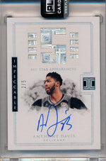 Panini 2017-2018 Impeccable All Star Appearances #IASADV Anthony Davis 2/5