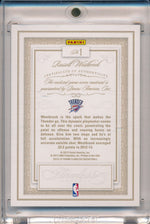 Panini 2012-2013 Flawless Platinum Jumbo Patches #1 Russell Westbrook 1/1