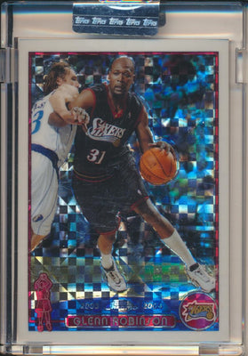 Topps  2003-2004 Chrome  X-Fractor #38 Glenn Robinson 32/220