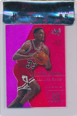 SkyBox 1997-1998 E-X2001 Essential Credentials Future #II Scottie Pippen 38/70 / BGS Grade 8.5