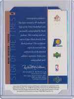 Upper Deck 1998-1999 SP Authentic Sign Of The Times #MK Mark Jackson