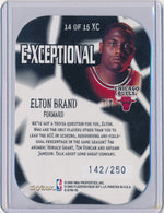 SkyBox 1999-2000 E-X E-Xceptional #14/15XC Elton Brand 142/250