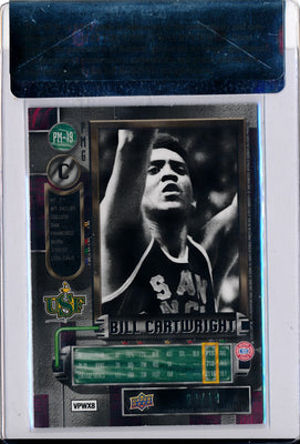 Upper Deck 2011-12 Fleer Retro Precious Metal Gems GREEN #PM-19 Bill Cartwright 8/10 / BGS Grade 9