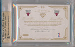 Panini 2014-2015 Flawless Emerald Dual Diamond Patches #DD-SPK Derrick Rose/ Jimmy Butler 5/5 / BGS Grade 9.5