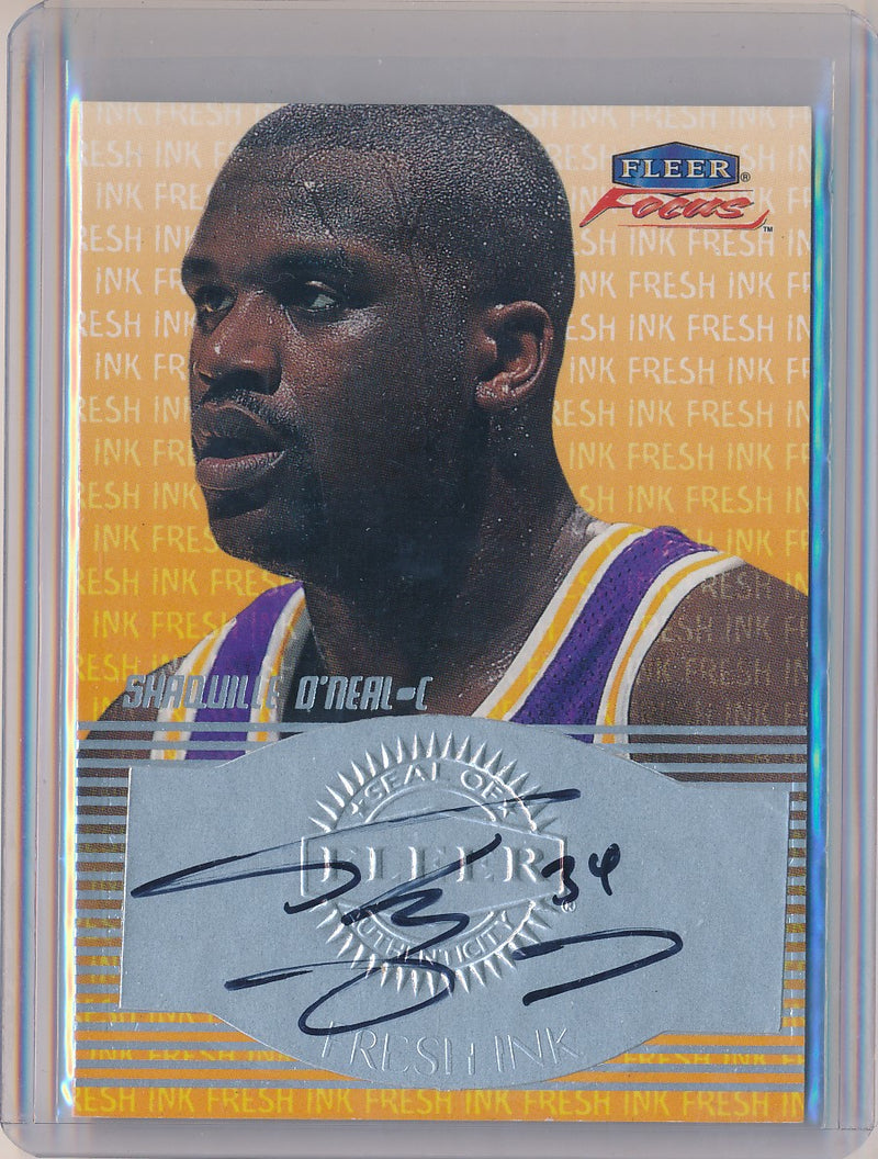 Fleer 1999-2000 Fleer Focus Fresh Ink #0 Shaquille O'neal