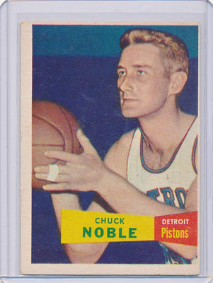 Detroit Piston  #11 Chuck Noble