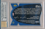 Upper Deck 1997-1998 SPX Promotion Diecut Autographs #3/5 Anfernee Hardaway 93/100 / BGS Grade 8.5 / Auto Grade 10