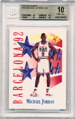 Skybox 1991-1992 USA  #534 Michael Jordan  / BGS Grade 10