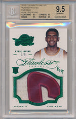 Panini 2012-2013 Flawless Emerald Jumbo Patches #24 Kyrie Irving  1/5 / BGS Grade 9.5