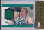 Upper Deck 1999-2000 NBA Legends Legendary Jerseys #LB-A Larry Bird 8/33 / BGS Grade 8 / Auto Grade 10