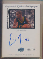 Upper Deck 2009-2010 Exquisite Collection Rookie Auto #63 Eric Maynor 50/225