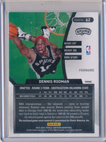 Panini 2012-2013 Totally Certified Totally Green #62 Dennis Rodman 2/5