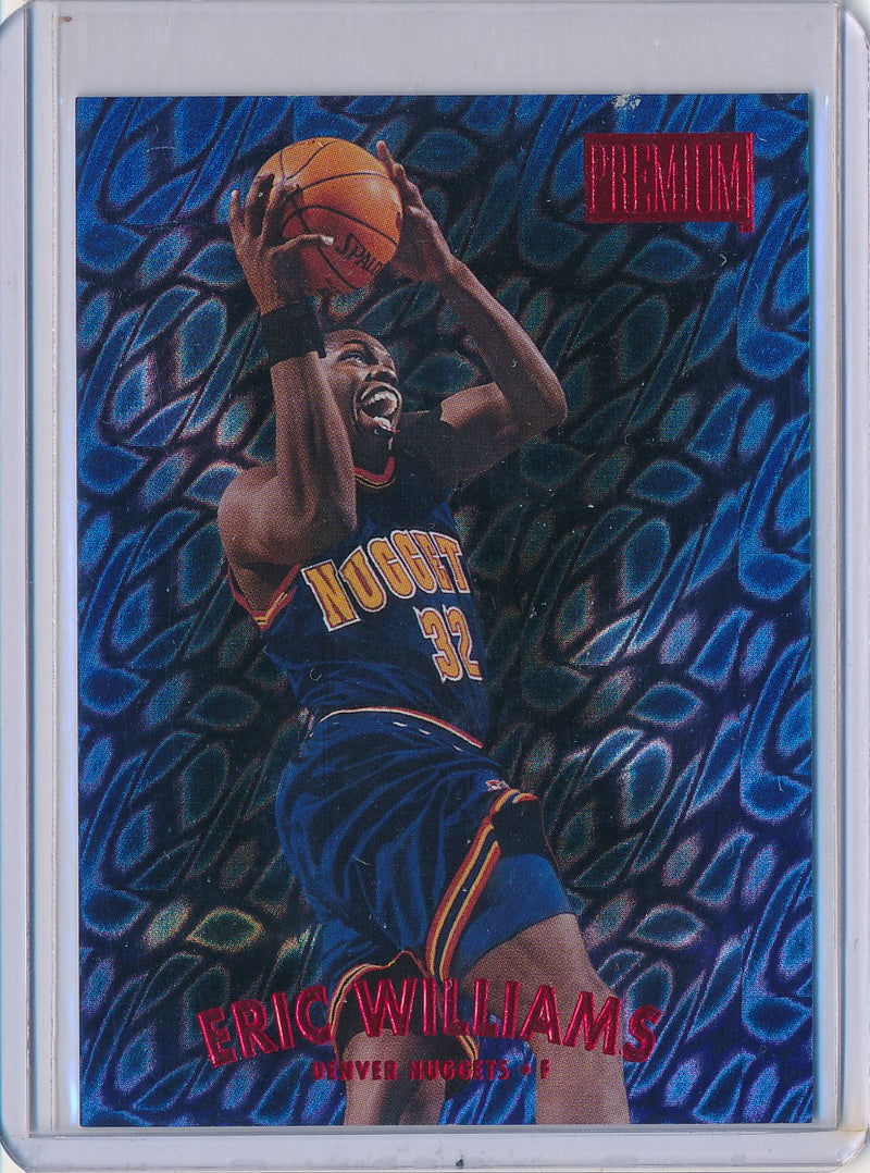 SkyBox 1997-1998 Premium Star Rubies #210 Eric Williams 40/50