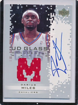 Upper Deck 2003-04 UD Glass Monumental Marks #DA-J Darius Miles