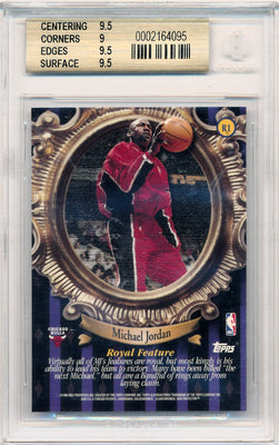 Topps 1998-1999 Roundball Royalty Refractors #R1 Michael Jordan  / BGS Grade 9.5