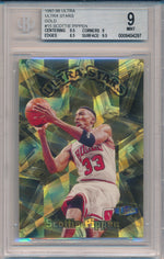 Fleer 1997-1998 Ultra Ultra Stars #15/20US Scottie Pippen  / BGS Grade 9