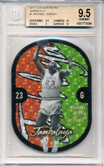 Upper Deck 2011-12 Fleer Retro Jambalaya #1/21JB Michael Jordan  / BGS Grade 9.5