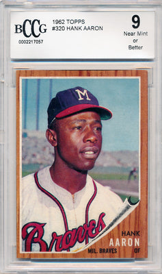 Topps 1962   #320 Hank Aaron