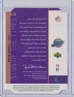 Upper Deck 1998-1999 SP Authentic Sign Of The Times #BR Byron Russell