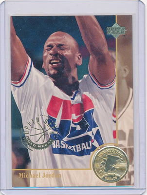 Upper Deck 1994 Gold Medal USA All Time #85 Michael Jordan