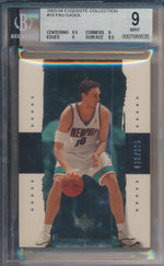 Upper Deck 2003-2004 Exquisite Collection Base #18 Pau Gasol 18/225 / BGS Grade 9